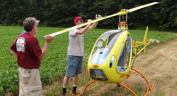 ultralight helicopter kit